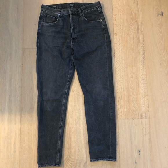Talula (Aritzia) x Agolde High Rise Taper Jean - Picture 2 of 5